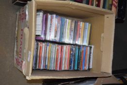 One box of CD's