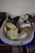 A large mixed lot of various kitchen wares and other items