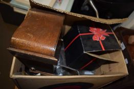 Box of various clock parts