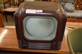 A vintage Bush television, for repair