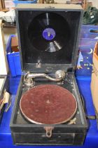 Portable gramophone