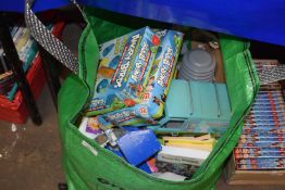 Large bag of various assorted children's toys, household sundries etc