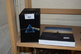 Box set of Pink Floyd CD's together with further box set Pink Floyd The Endless River
