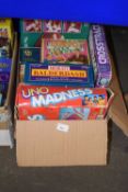 One box of assorted games