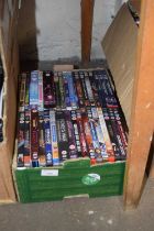 One box of assorted DVD's