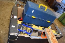 Box of mixed garage clearance items