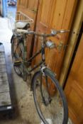 A vintage Raleigh bike