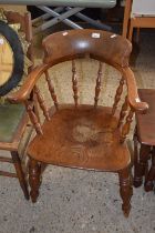 Early 20th Century smokers type chair