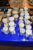 Quantity of commemorative ceramics including a Paragon example for Edward VIII, an example for