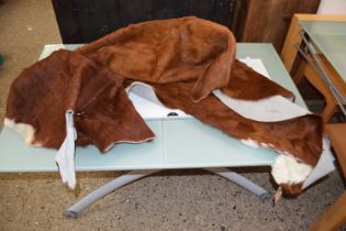 A large modern skin rug