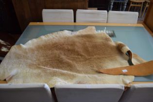 Kangaroo skin Australian rug