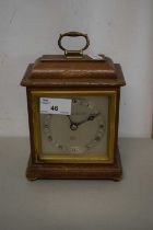 A mantel clock by Mappin & Webb, retailed by Elliott London