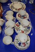 A group of English china by T G Green in the oakville pattern