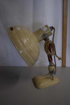 A vintage Pifco anglepoise lamp