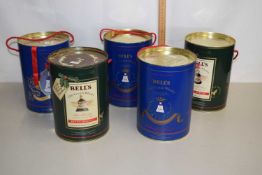A group of Bells Whisky commemortatives in original boxes including Princess Beatrice, Princess