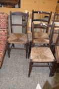 Three various chairs