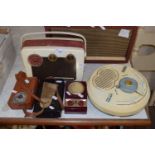 Five various vintage transistor radios