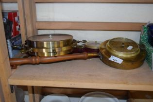 Three various vintage barometers