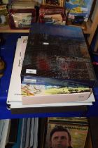 Selection of large format books