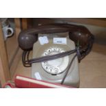 A vintage dial telephone