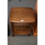 An Ercol bedside table