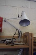 A vintage anglepoise type lamp by Herbert Terry