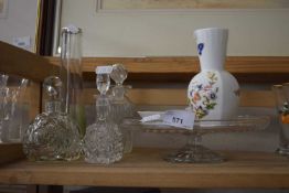 Quantity of various glass ware etc