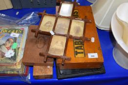 Quantity of various wooden boxes and photo frame