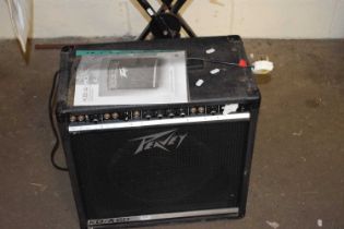 A Peavey guitar amplifier