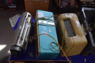 Three various vintage radios