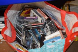 Bag containing a large quantity of CD's (unchecked)