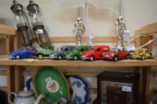 A selection of various die cast model cars