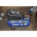 A Draper 25l air compressor