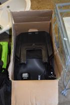 Boxed Greenworks 24v electric lawnmower