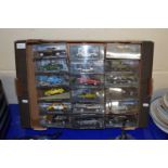 A collection of James Bond boxed model cars