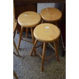 Three kitchen stools
