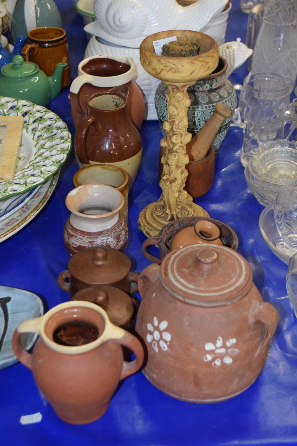 Mixed Lot: Various assorted jugs, vases etc