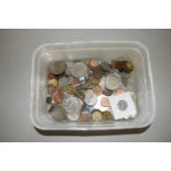 Box of various assorted coinage