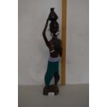 An African hardwood figure