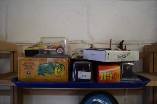 Quantity of assorted toy and model tractors