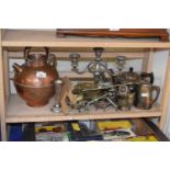 Assorted metal wares