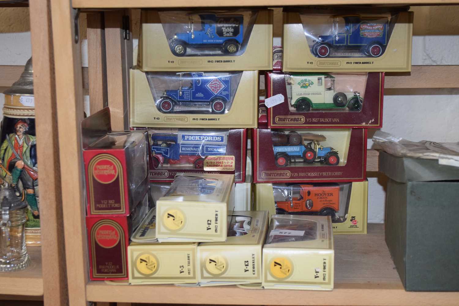 Quantity of Matchbox trucks, boxed