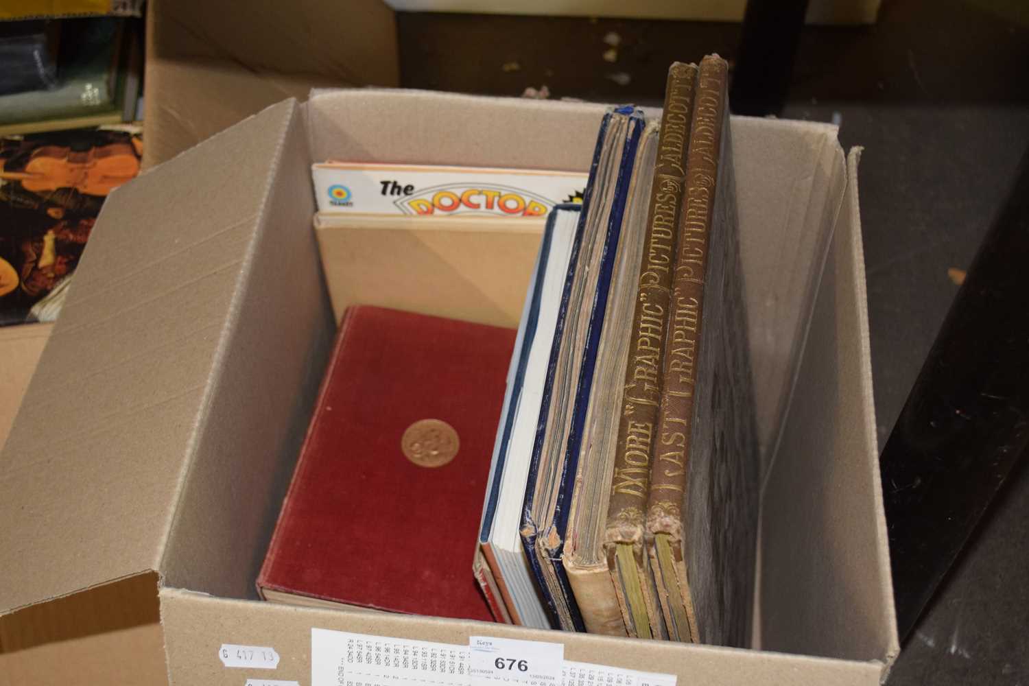 Assorted books to include Caldecott Graphic Pictures and others