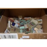 Quantity of vintage cigarette cards and packets