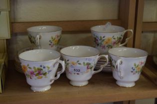 Quantity of Colclough Hedgerow tea wares