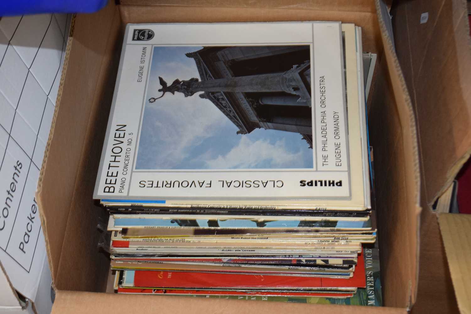 Quantity of assorted LP's, mainly classical
