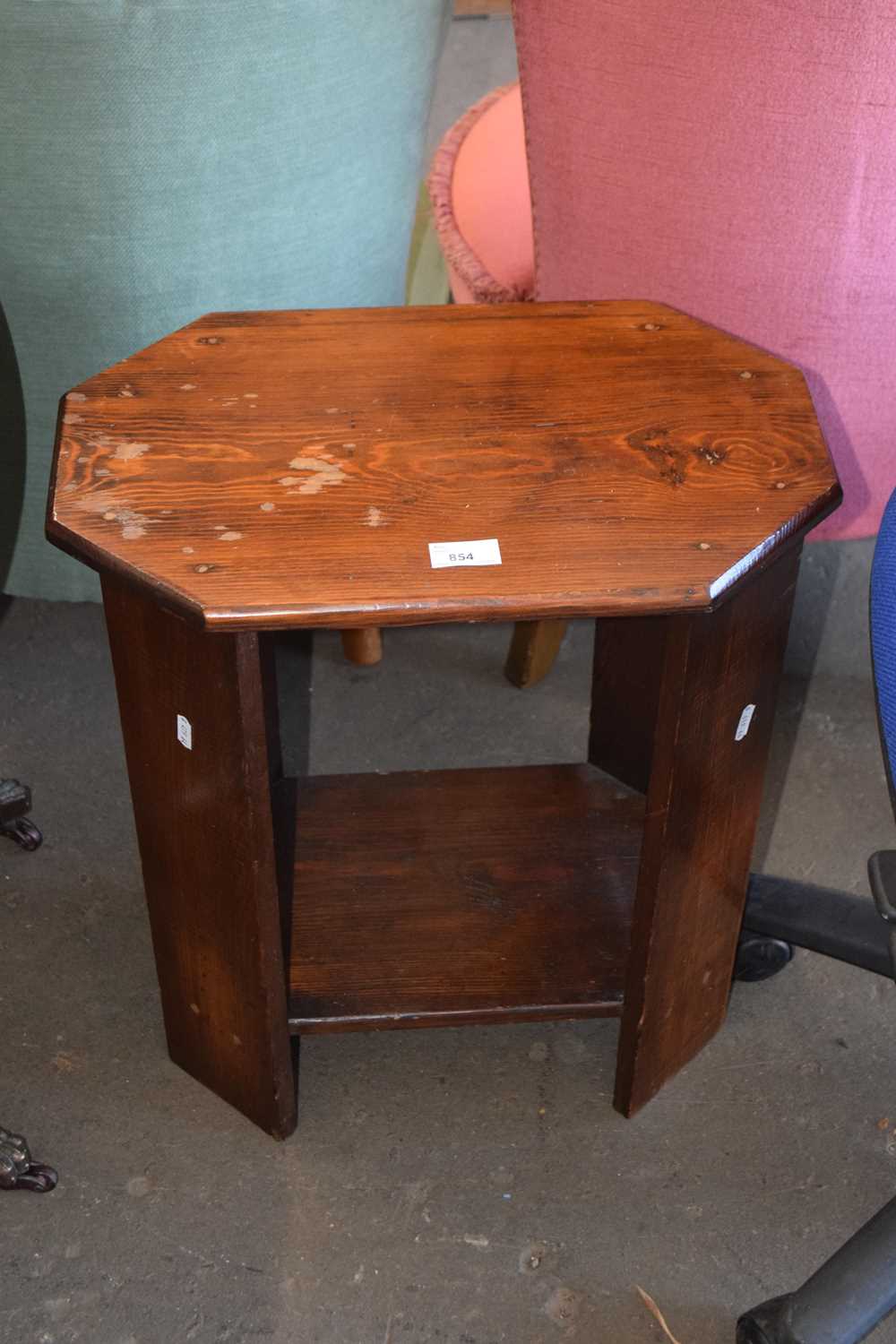 Small octagonal occasional table