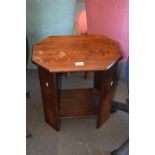 Small octagonal occasional table