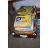 Quantity of children's books and annuals
