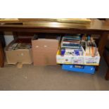 Four boxes of assorted books